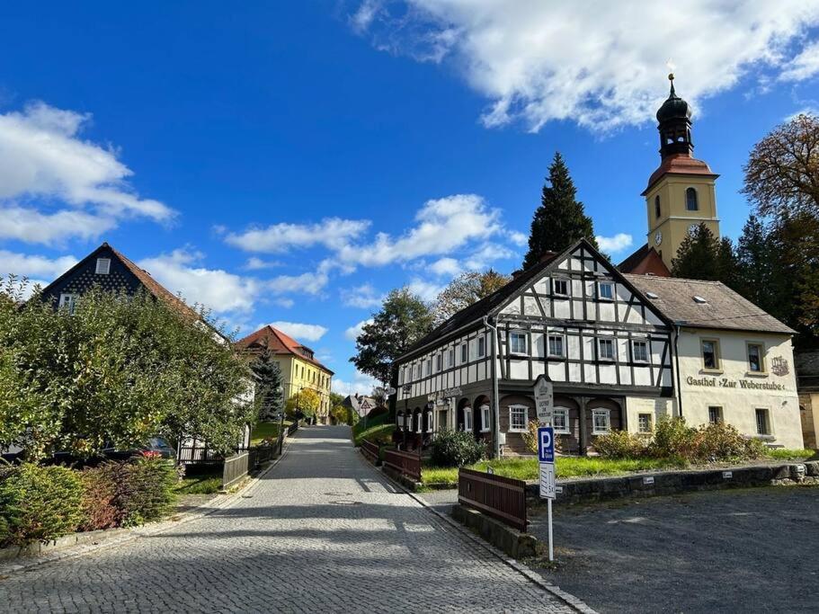 Fewo Marie Im Ferienhaus Selma In Zentraler Lage Grossschoenau Exterior photo